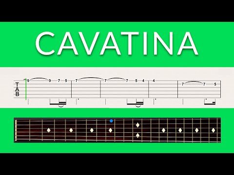 CAVATINA Guitar TAB Playalong