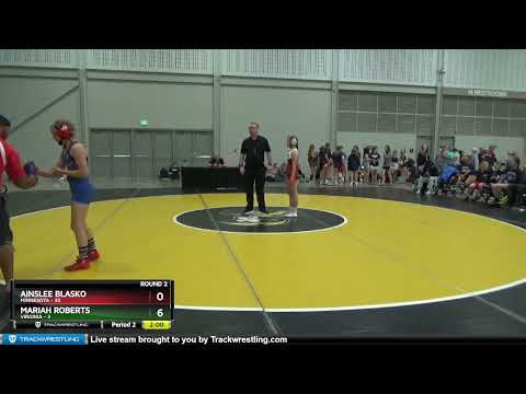 105 Lbs Round 2 (6 Team) - Ainslee Blasko, Minnesota Vs Mariah Roberts, Virginia 9cb6