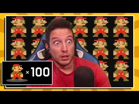 The ULTIMATE 100 MARIO CHALLENGE Is PAINFULLY Brutal!!