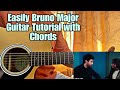 Easily - Bruno Major // Guitar Tutorial with Chords, Lesson