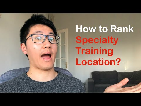 How to choose your specialty training location