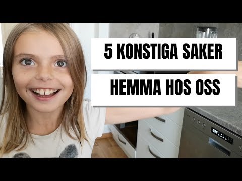 5 Knäppa saker hemma hos oss | (OBS! Känsliga tittare VARNAS!)