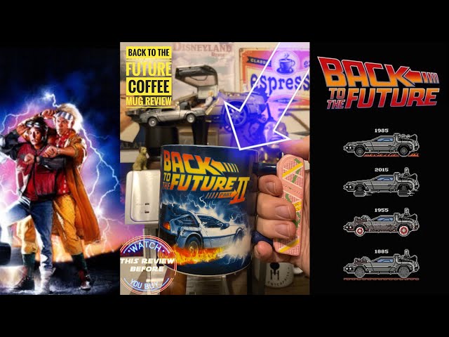 Vídeo relacionado con Back To The Future 2 Hoverboard Sculpted Handle Ceramic Mug | Holds 20 Ounces