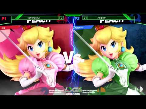 qwertz143 (Peach/Kirby) vs Adiplier (Peach) - Smash Ultimate @ LXG 14