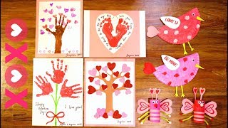 Valentines DIY Art & Crafts For Toddlers/Preschooler | Kids Valentines Crafts | Mytwolittlesunshines