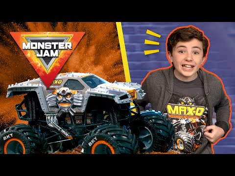 Best Of MAX-D ☠️ Monster Jam Monster Truck Stunts & Toy Challenges: MAX-D Monster Jam Compilation