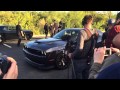 Richard Rawlings & Dennis Collins filming at Dodge Rocks Gas Monkey Drag racing Challenger Hellc
