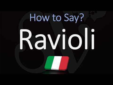 How to Pronounce Ravioli? (CORRECTLY)