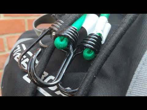 Better Bungee Cords for Holding my Bag on eBike