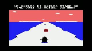 Antarctic Adventure MSX Gameplay - Konami's Classic Retro Game