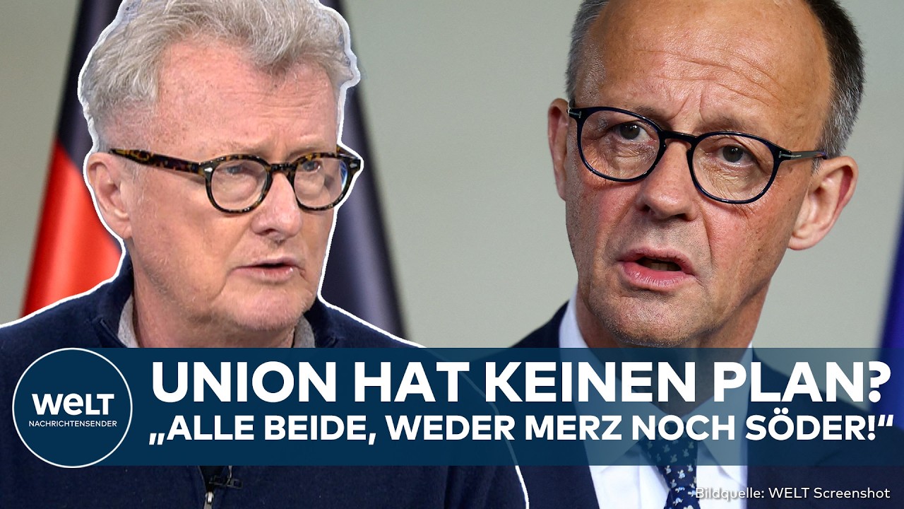 CDU-PARTEITAG: Kein Plan der Union für Deutschland? Heftige Analyse der Reden von Merz und Söder
