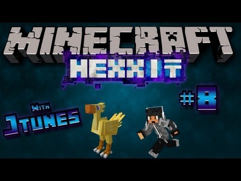 Minecraft: Hexxit Adventures  Episode #8 - A Place To Setup Shop