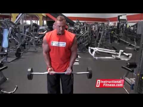 Instructional Fitness - Close Grip Easy Bar Curl