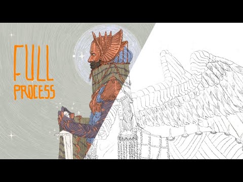 Fantasy character design | Procreate