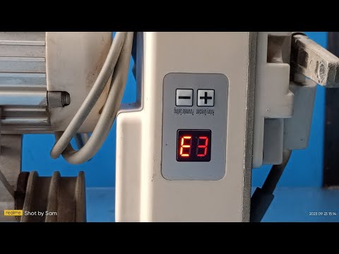 Esda motar error 03 removed  . Servo motor problem solved #sewingmachineworkshop #jacksewingmachine