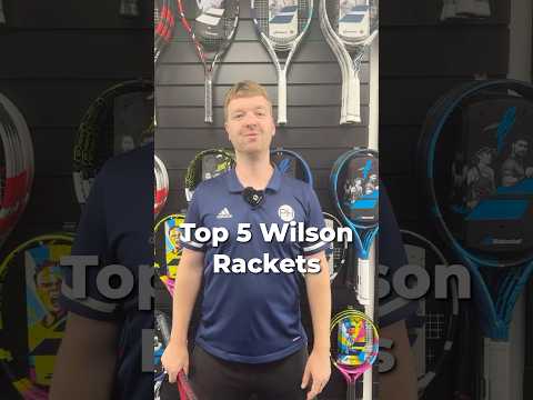 Top 5 Wilson Rackets! #top5 #tennis #tennisequipment