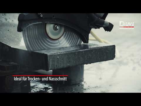 DIEWE Twister Plus 12 - Diamanttrennscheibe für Granit, Beton, Klinker und Baustellenmaterial