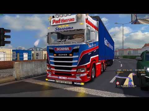 Euro Truck Simulator 2 (1.30) Scania PWT S500 Combi + DLC's & Mods
