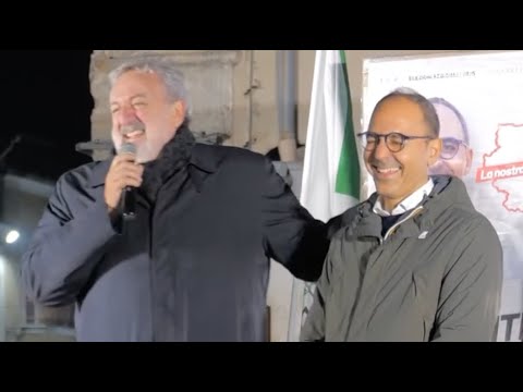 Emiliano in Monte Sant'Angelo with Piemontese: "Raffaele is the future of Puglia."