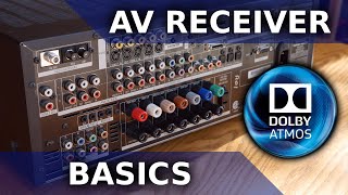 How to setup an AV Receiver // Home Theater Basics