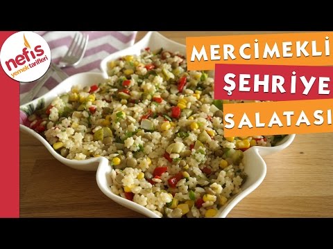 Mercimekli Şehriye Salatası