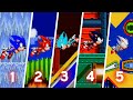 Different Super Sonic in Sonic 2 ⭐️ Sonic Hacks ~ Gameplay