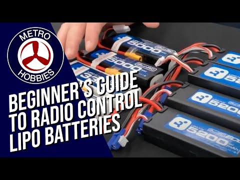 RC Basics: A Guide to Radio Control LiPO Batteries