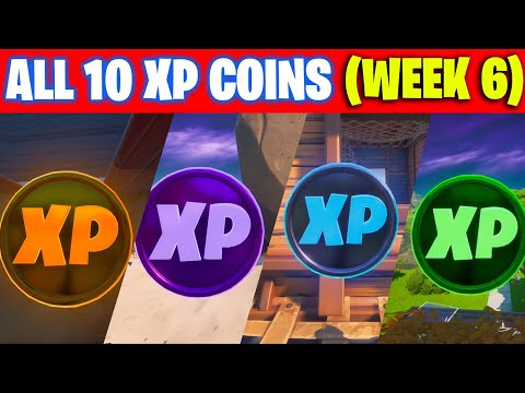 ALL WEEK 6 XP COINS LOCATIONS CHAPTER 2 SEASON 4