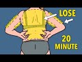 20 MIN INTENSE WORKOUT TO LOSE BACK FAT AND ARM FAT
