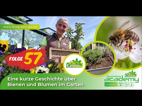 Folge #57 | Eine kurze Geschichte über Bienen und Blumen im Garten