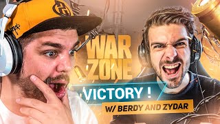 UNE SQUAD TRÈS SOLIDE POUR TOP 1 SUR WARZONE 