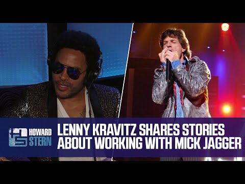 Lenny Kravitz Shares What It’s Like Working With Mick Jagger (2014)