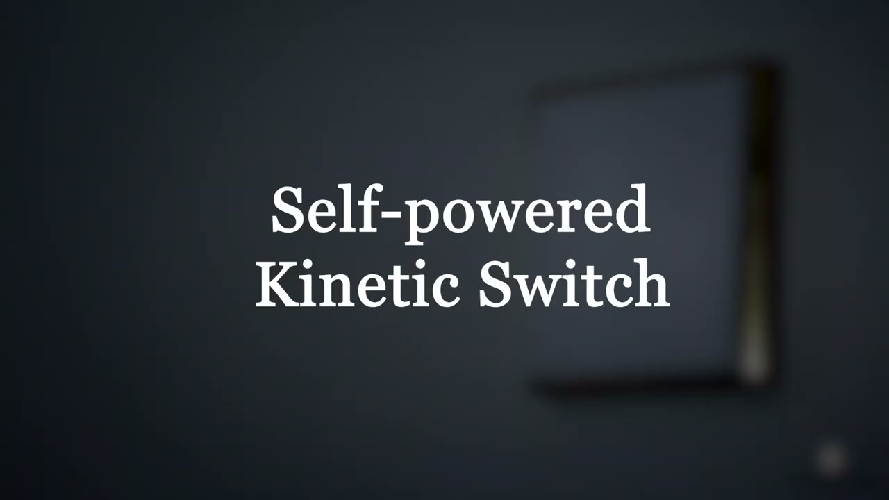 Self-powered Switch | Wireless and Batteryless | IP67 Waterproof | EBELONG