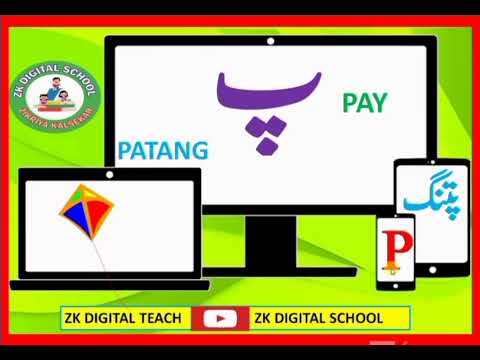 Easy way to Learn Urdu Alphabets Through English one by one - Urdu Basic Letters