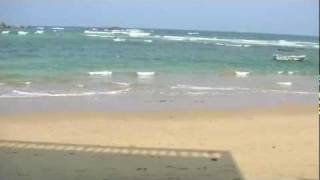 preview picture of video 'アキーラさんお薦め!スリランカ・ヒッカドゥワビーチ2,Hikkaduwa-beach,Srilanka'