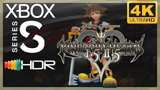 [4K/HDR] Kingdom Hearts HD 1.5 + 2.5 ReMIX / Xbox Series S Gameplay
