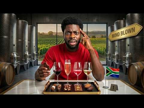 Degustazione di cioccolato e vino in un vigneto globale!