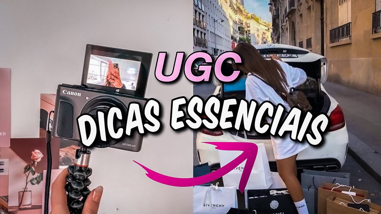 PASSO A PASSO PARA SE TORNAR UM CRIADOR DE CONTEÚDO UGC