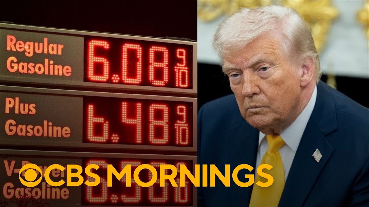 CBS News poll shows majority of Americans don't approve of Iran war as gas prices rise