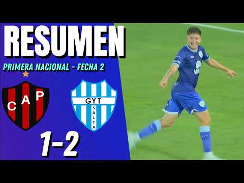 Patronato vs. Gimnasia y Tiro | Summary | Primera Nacional 2026 | Matchday 2