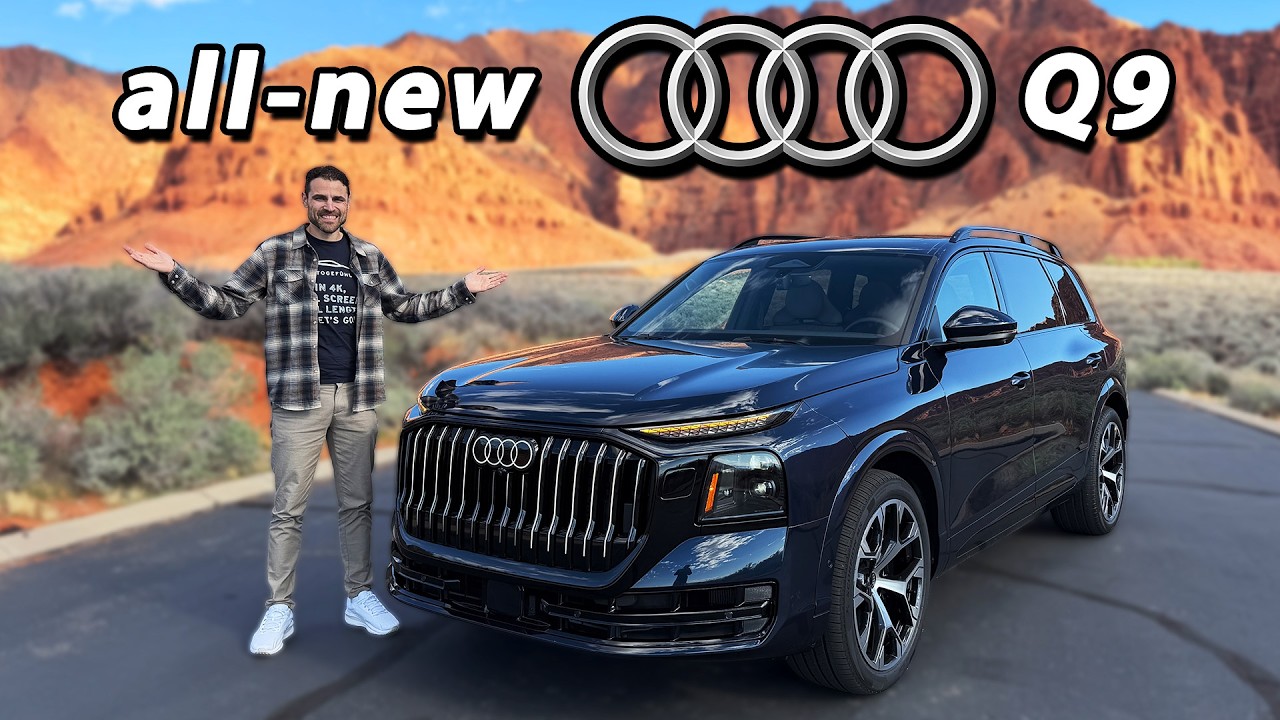 first-ever Audi Q9 driving REVIEW - the A8 is no more, THIS is the Audi flagship now