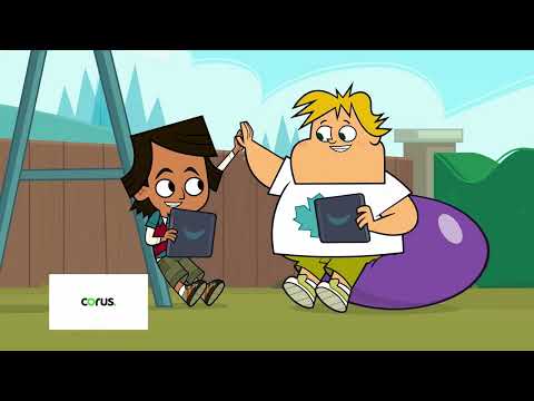 3x42 Drama total la guardería "The Fuss on the Bus/Alboroto En El Autobús" Créditos