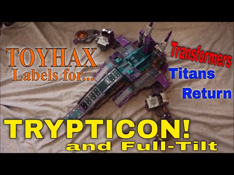 Toyhax Titans Return Trypticon/ Full-Tilt + Ultimate Decepticon Base - GotBot True Review NUMBER 622