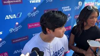 大谷翔平がブルペンで投げてみた内容や、WBC日本代表との合流などについて語る