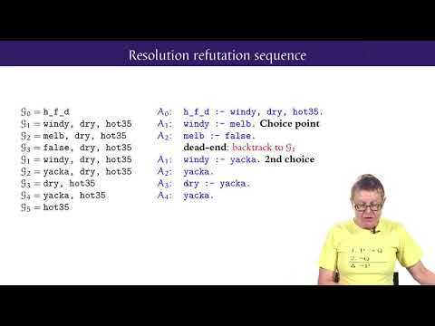 Logic : Language and Information || 04 6 4 How PROLOG Answers Queries 17 08