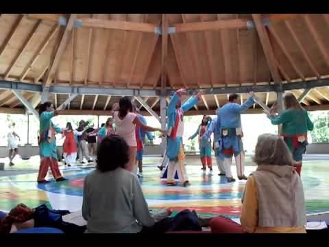 Vajra Dance at the Ganapuja in the Mandala Hall on Khandroling, Buckland MA June 20, 2013