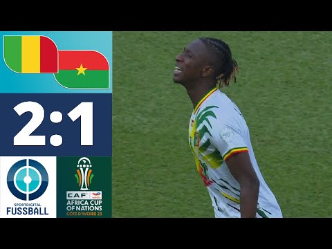 Haidara jubelt, weil Tapsoba trifft! Mali dank Eigentor im Viertelfinale | Mali - Burkina Faso