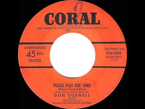 1953 Don Cornell - Please Play Our Song (Mister Record Man)
