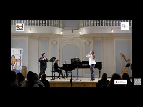 Doppler Rigoletto Fantasie for 2 flutes and piano  Допплер Риголетто для 2х флейт и фортепиано