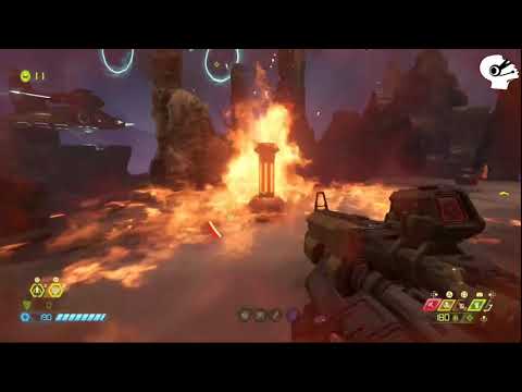 DOOM Eternal Ancient Gods 2 - Mission 3 - 100% Walkthrough - All Codex, Upgrades, & Extra Lives